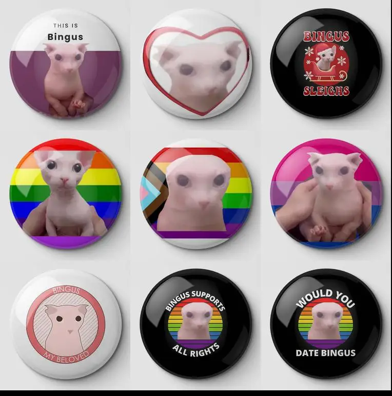Tbh Creature Autism Creature Badge Soft Button Lapel Pin Decor