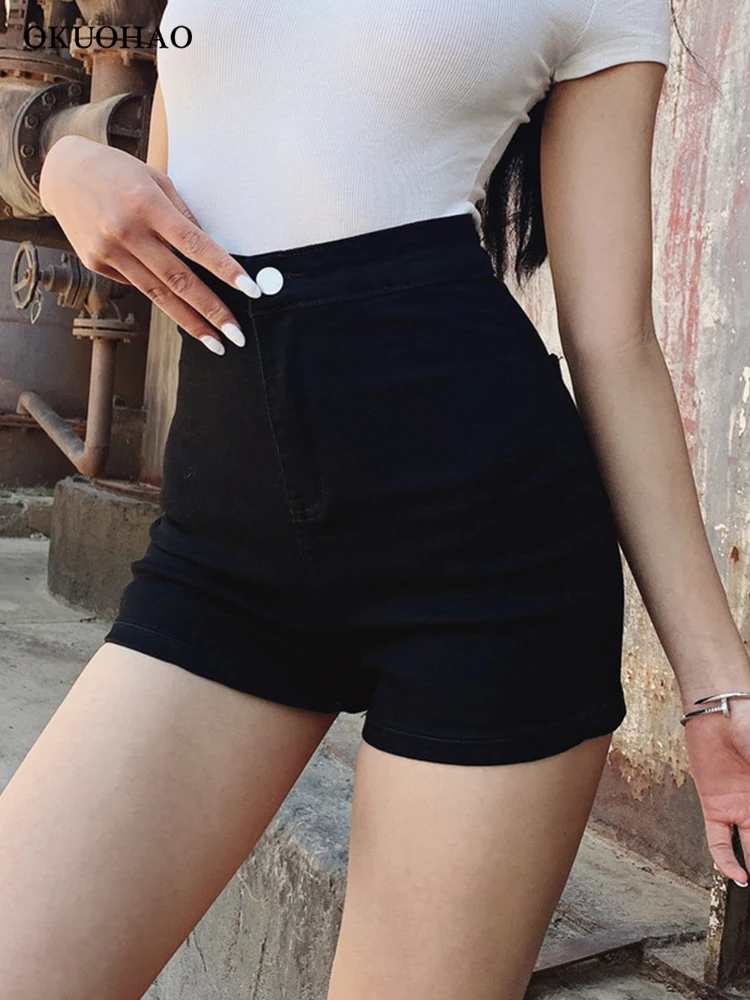 Large Size Sexy Denim Shorts Girl 2020 