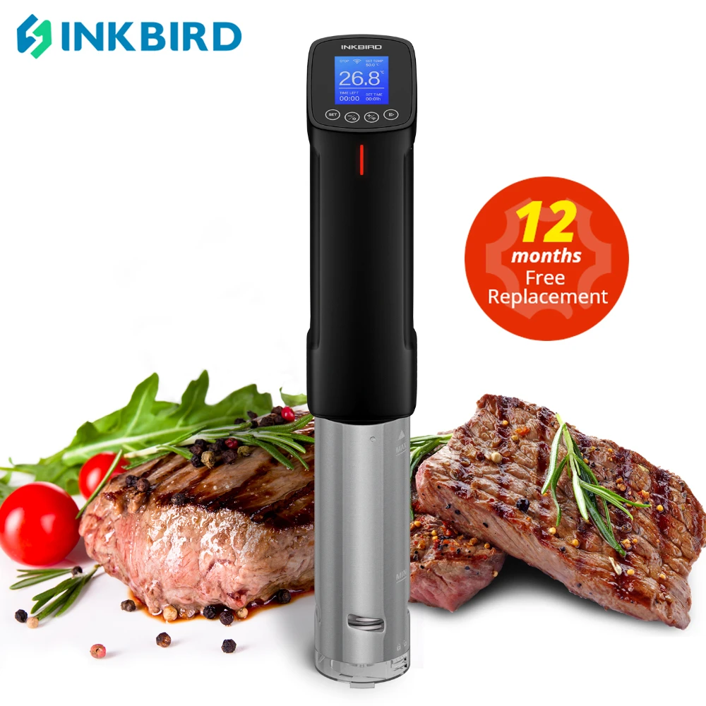 1800W IPX7 Waterproof Vacuum Sous Vide Cooker Immersion Circulator Accurate  Cooking With LED Digital Display Slow Cooker Heater