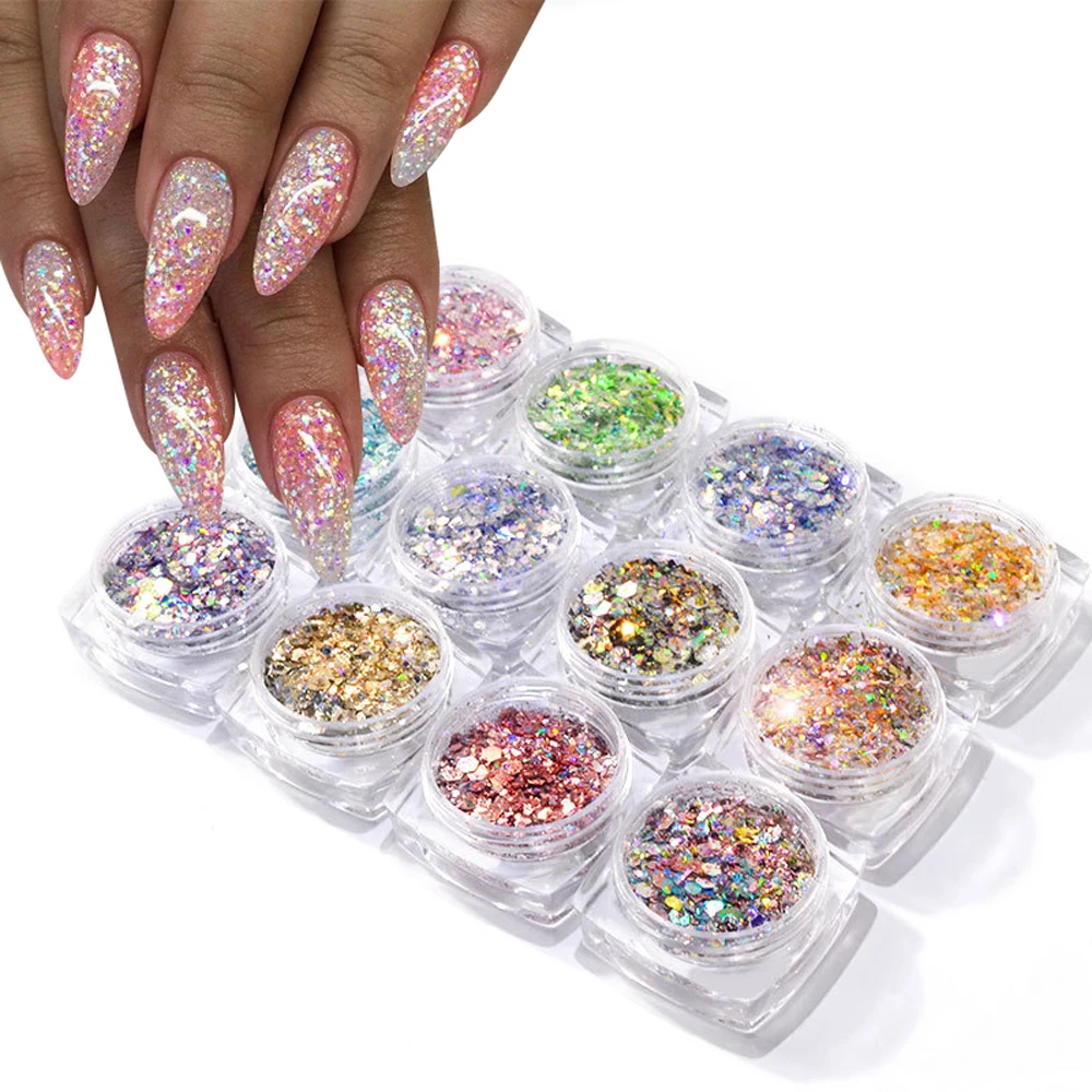 Holographic Chunky Glitter Total 60-140g Face Body Eye Nail