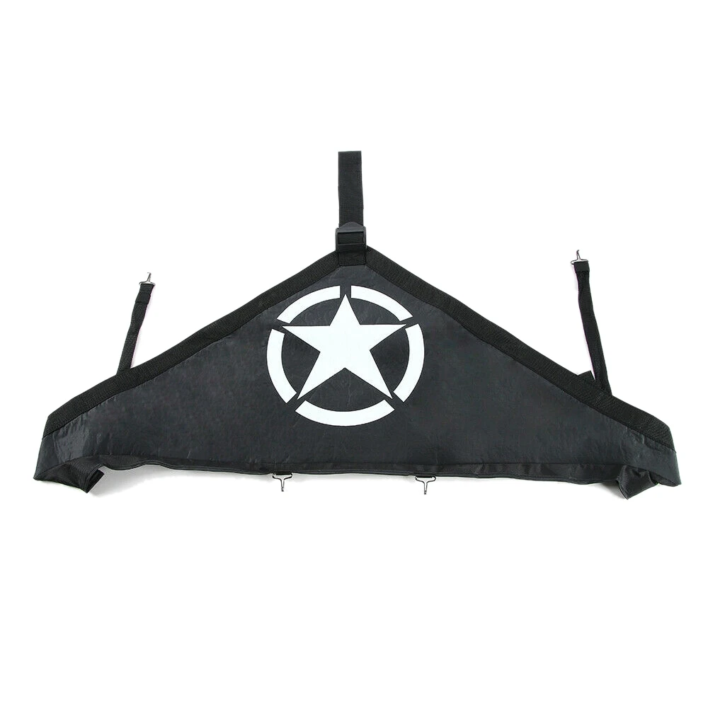 Engine Hood Bra Cover Protect for Jeep Wrangler JK 2007-17 Accessories Pentagram-animated-img