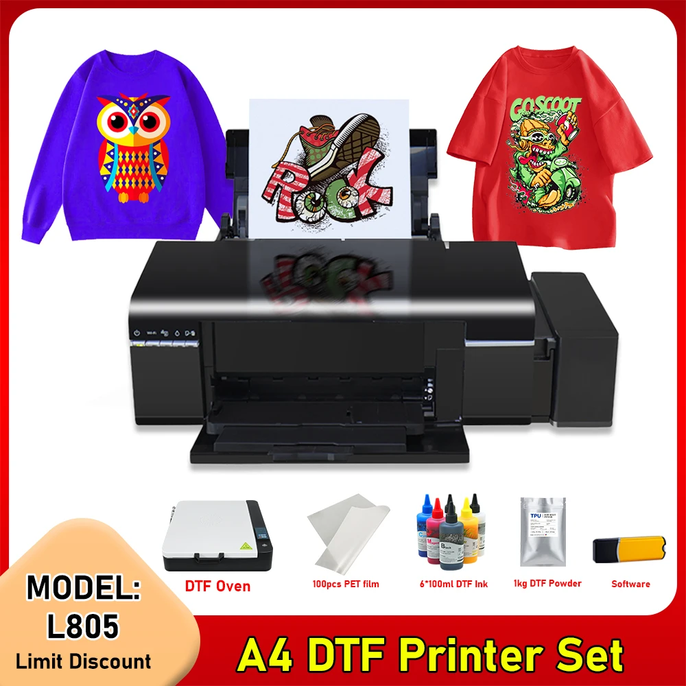 A4 Dtf Printer Impresora A4 Directly To Film Printer For Epson