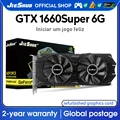 JIESHUO GTX1660 super 6gb gaming Graphics card nvidia gtx 1660 super 6gb Video gtx1660S 1660S graphics card gpu GTX 1660s gaming