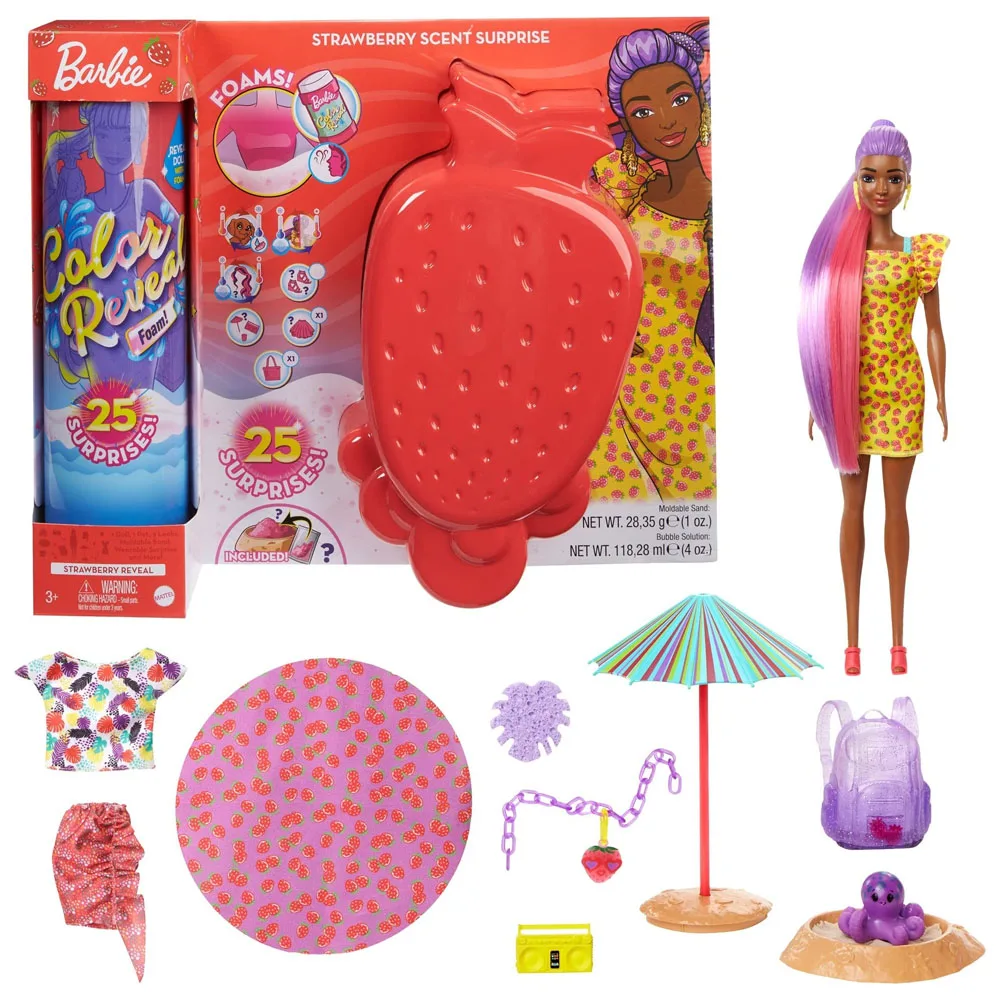 barbie colour reveal 25 surprises