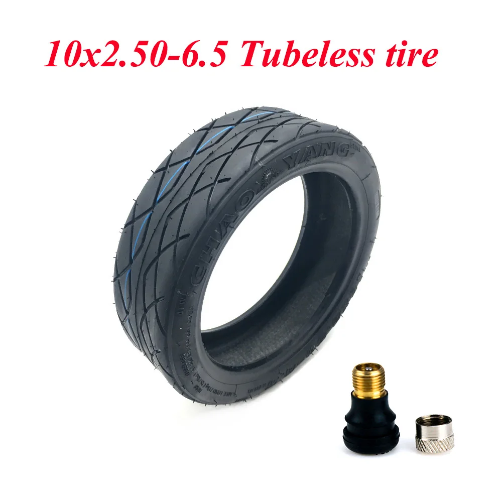 PRACTICAL TUBELESS TIRE 10x2.5-6.5 Tyre Accessories For Electric
