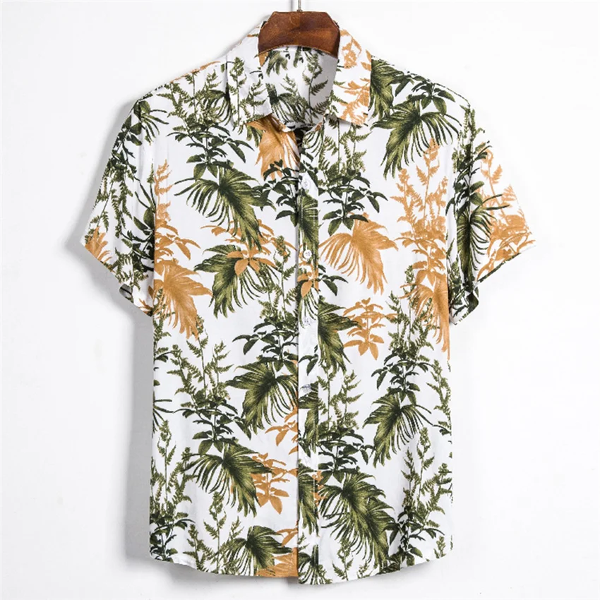mens short sleeve button up summer shirts