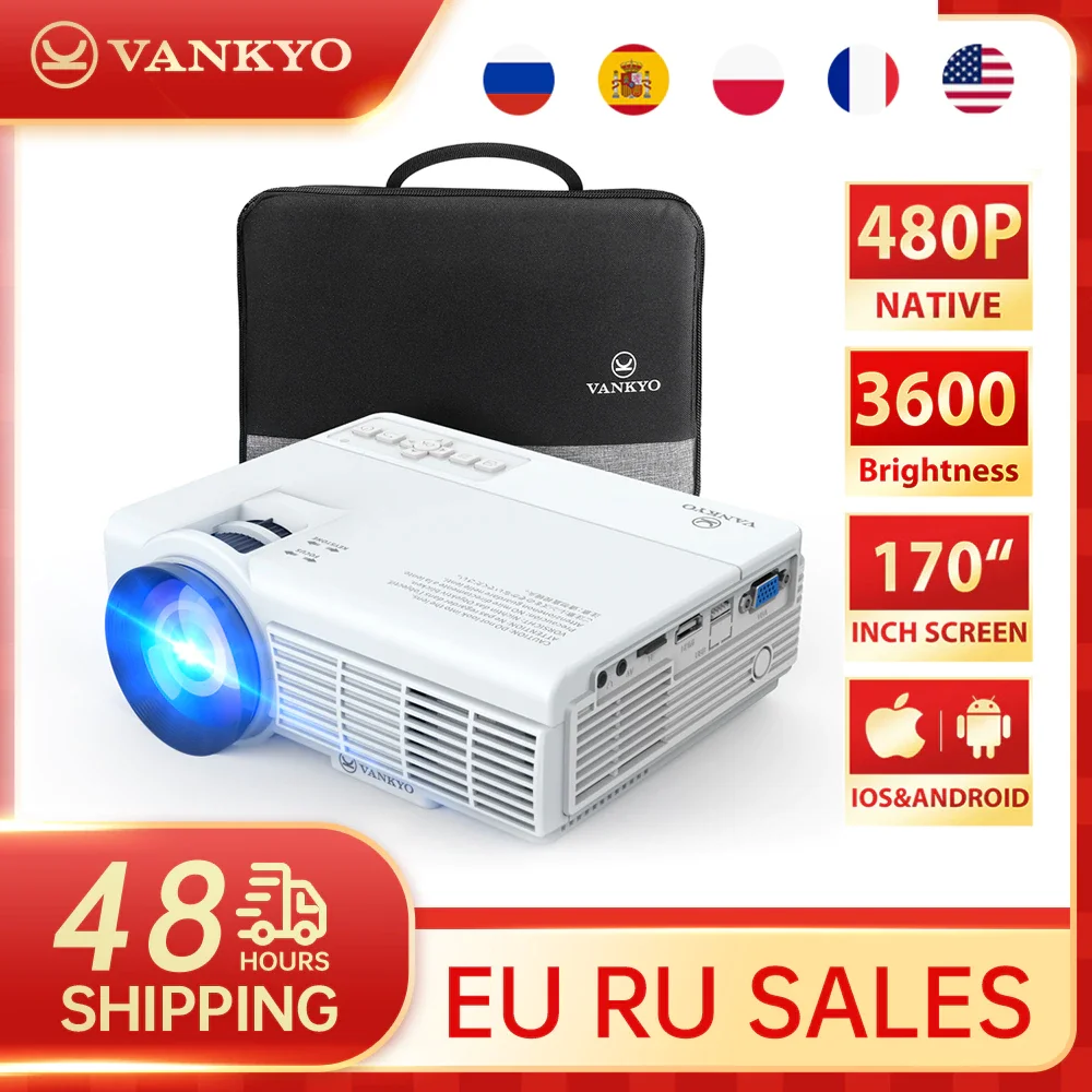VANKYO Leisure 3 Mini Projector 