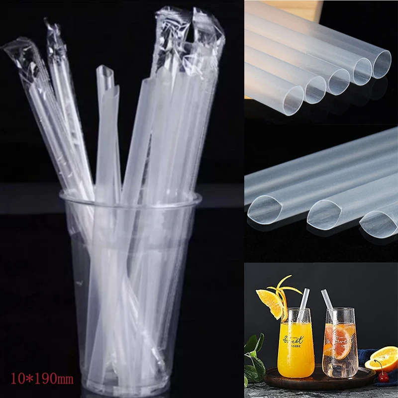 50/100pcs Cusp Straw Chain Package Curved Wrapped Drinking 3.6*150mm PP Thin  Straws Milk Tea Drinks Small Straws Smoothies Party - AliExpress