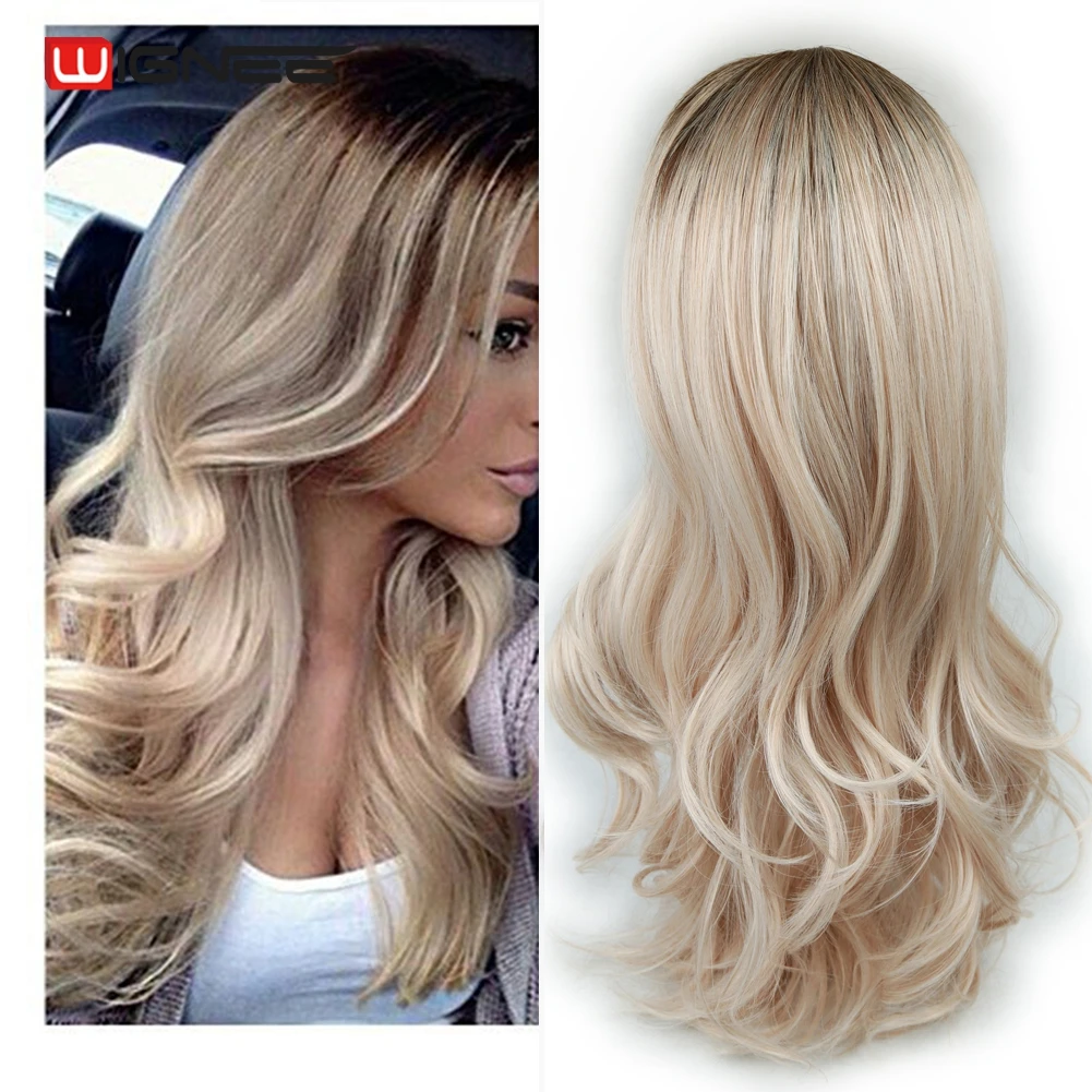 long synthetic wigs