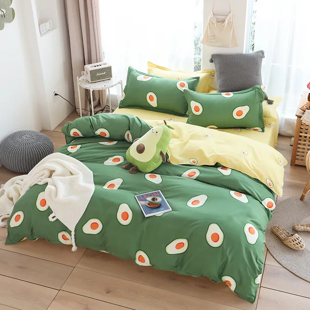 avocado quilt cover