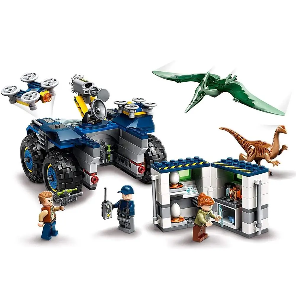 lego jurassic world pteranodon dinosaur breakout set