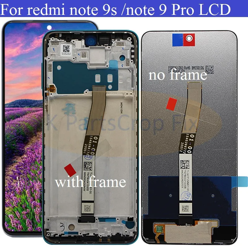 display xiaomi redmi note 9