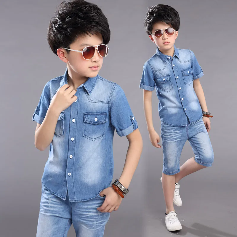 denim outfit for boys