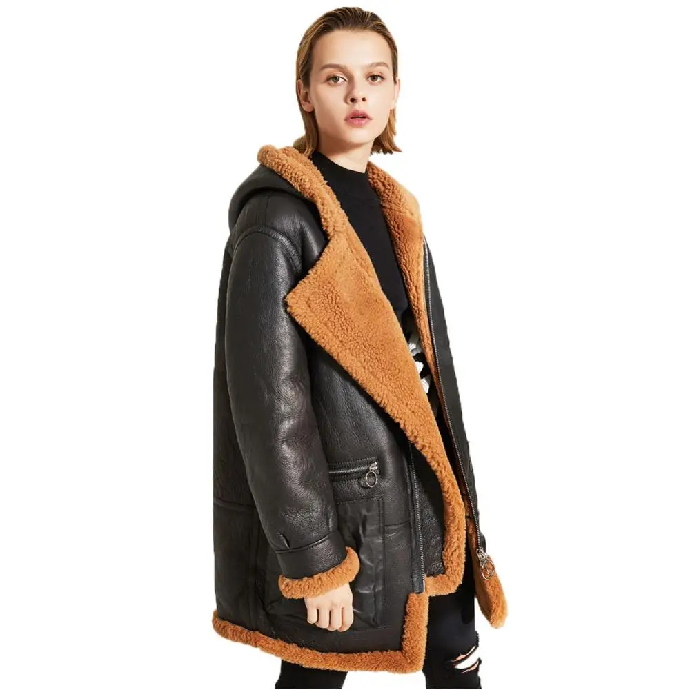 denny & dora shearling