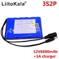 LiitoKala Portable Super 18650 Rechargeable Lithium Ion battery pack capacity DC 12 V 6800 Mah CCTV Cam Monitor 12.6V 1A Charger preview-4