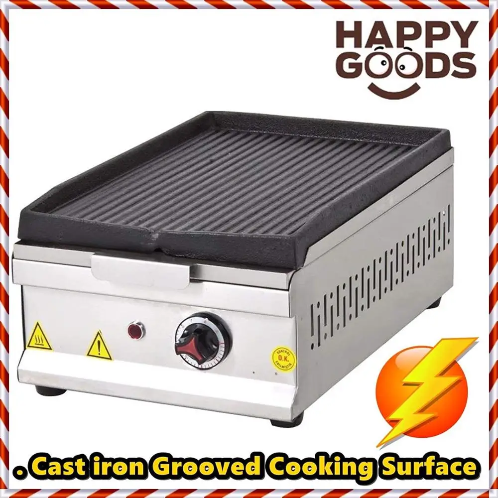 electric stove with grill