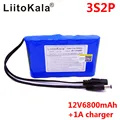 LiitoKala Portable Super 18650 Rechargeable Lithium Ion battery pack capacity DC 12 V 6800 Mah CCTV Cam Monitor 12.6V 1A Charger preview-2