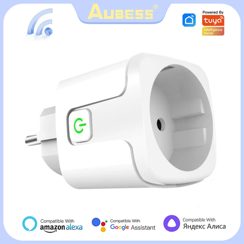 eWelink 16A,20A Smart Plug WiFi Socket EU Power Monitoring Timing Function  Works With Alexa, Google Home, Alice, SmartThimgs