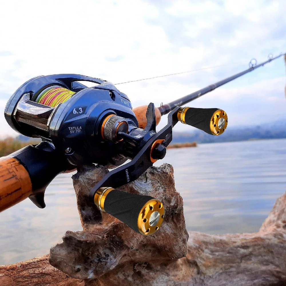 Gomexus Reel Handle Knob Ultra Light Fishing EVA 20mm For Ryobi Shimano  Stradic Ci4 Daiwa Tatula Spinning Baitcsting EA20