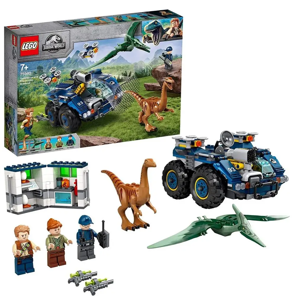 jurassic world lego jeep