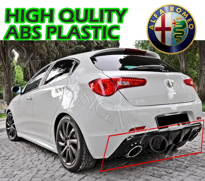 Car Splitter Diffuser Bumper Canard Lip For Alfa Romeo Giulietta 940 AR  Tuning Body Kit / Front Deflector Fin Chin Decline High - AliExpress